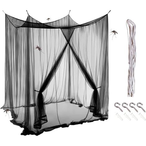 Moustiquaire de lit d'été pliable générique, installation facile (1/5)