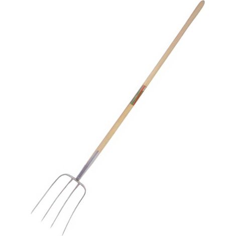 4-Zinken-Gabel mit Dungstiel 135 cm