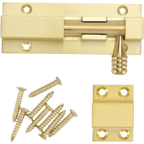 Verrou à Barillet Coulissant Loquet de Porte (1/5)