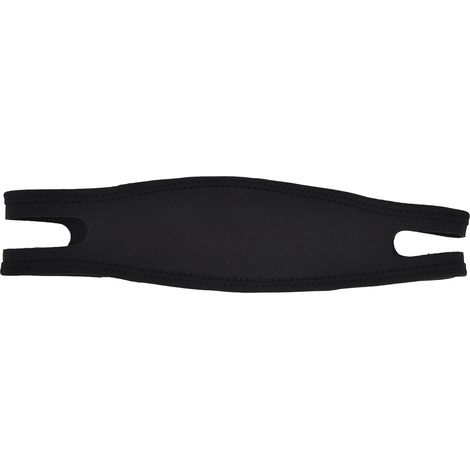 Ceinture Anti-Ronflement Ajustable - Bandeau Mentonnière Respirant en Nylon pour Hommes et Femmes - Noir (1/5)