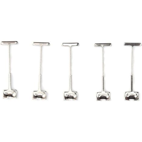 100Pcs TPins Remplacement de Tuile Aiguilles en Acier, Aiguilles de Rechange en Acier pour Tuile Planchers Murs Builing avec Haute Résistance à la Compression (1/5)