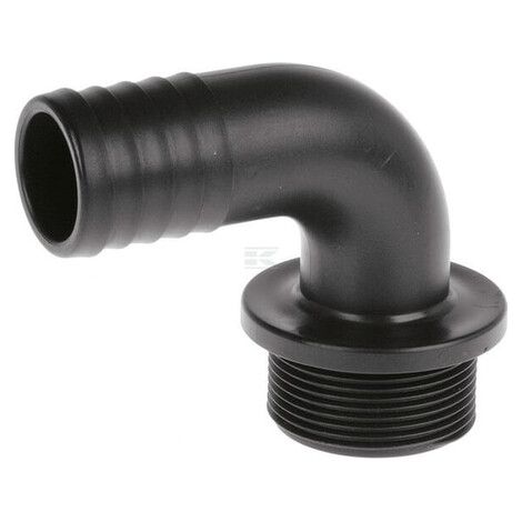 Racor para manguera 90掳 38mm x 1 1/2" Macho GEOLINE 8011354