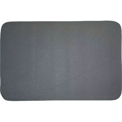 Tapis de séchage pour évier 50 x 60cm – Absorption rapide en terre de diatomées – Séchage hygiénique et lavable en machine – Couleur gris (1/5)
