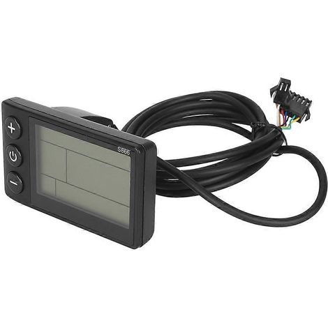 LCD-Bildschirm für die Steuerung von Elektrofahrrädern und -rollern, intelligentes LCD-Instrument für Roller (Standard-Siebenpolstecker) (1/5)