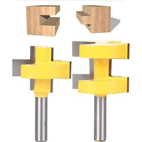 Stück Vierkant-Fräser mit 8-mm-Schaft für die Bearbeitung von hochhartem Holz (1/5)