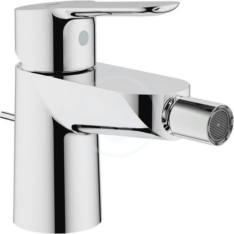 Grohe BauEdge - Grifo monomando de bidé con desagüe, cromo 23331000 (1/5)