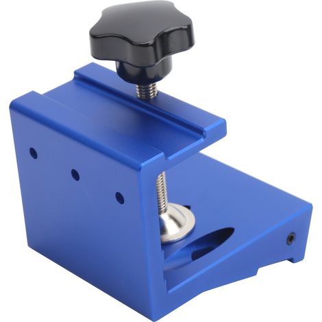 Aluminium-Stichbohrmaschine, industrielle Arbeitsplatte, Stärke 10–35 mm, blau (1/5)