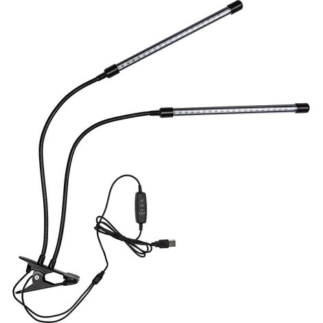 Northix Lampe LED Noir pour Culture Intérieure Plantes (1/5)
