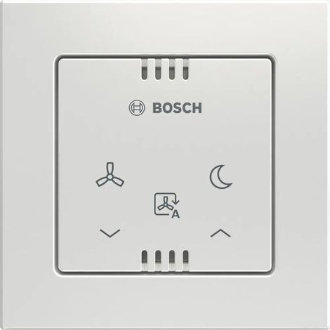 BOSCH Accessoires ventilation décentralisée CV 30 H Unité de commande pour V3000D, 85x85x10, blanc, 7738113833