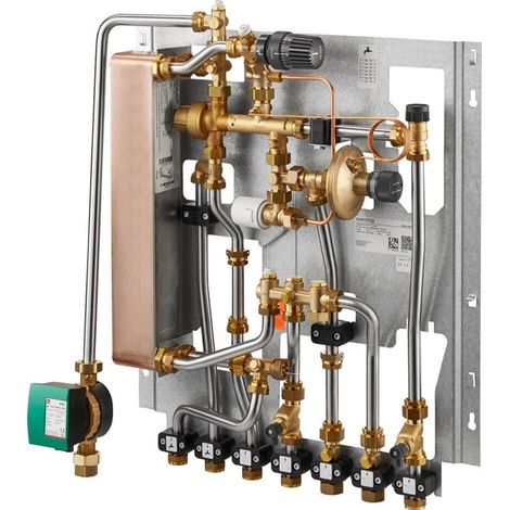 REGUDIS W-HTF - INTERCAMBIADOR DE CALOR DE LATÓN DE NÍQUEL