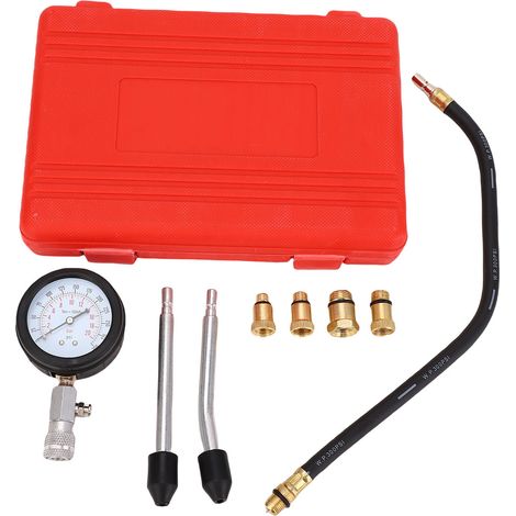 Testeur pression cylindre moteur moto – Kit automobile multifonction avec 2 embouts et 4 adaptateurs, diagnostic (1/4)