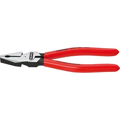 Draper COMBI-PLIER HI-LEVERAGE 180mm High-Leverage Combination Pliers with Ergonomic Handles (1/5)