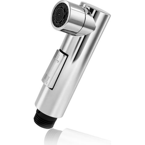 Tete de Robinet Douchette Cuisine G1/2 Universelle, Tête de Robinet Amovible avec 2 Types de Jet, Embout Robinet Cuisine Douchette Pivotant pour Évier Cuisine et Salle de Bain (1/5)