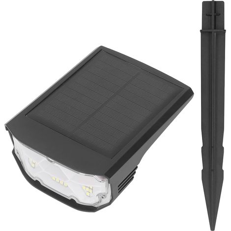 Projecteur solaire paysager étanche IPX7 pour jardin, lampe solaire au sol à 4 vitesses pour terrasse extérieure (1/5)