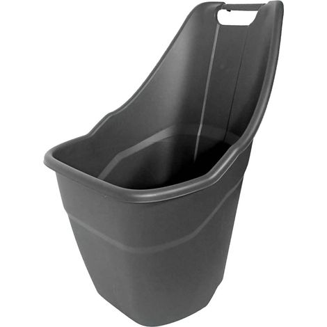 Chariot de jardin rigide universel 65l - h 85 x 46.5 X 60 cm - Nature (1/5)