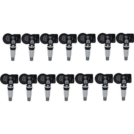 14 capteurs TPMS programmables 315 MHz + 433 MHz 2 en 1 MX pour outils Autel TS408, TS508 et ITS600 (1/5)
