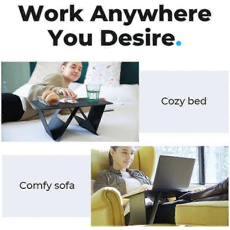 Faltbarer Laptopständer aus Kunststoff, verstellbarer Laptoptisch, ergonomischer Notebookständer (1/3)