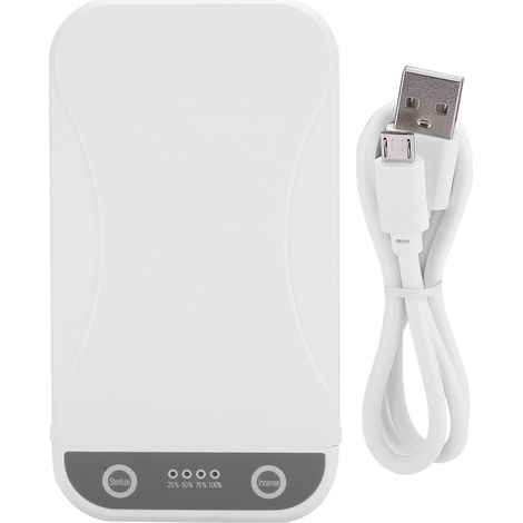 Boîtier de Nettoyage UV Multifonction pour Téléphone avec Accessoire de Lavage et Protection Buccale (1/5)