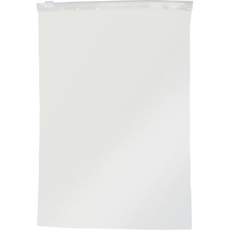 Zip-Beutel ohne Beschriftungsstreifen (L x B) 250 mm x 180 mm Transparent Polyethylen  100 St. (1/5)