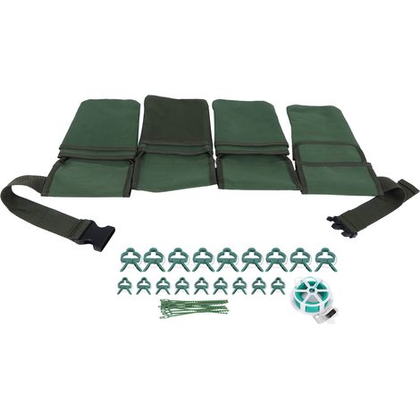 Garten-Set: Grüngürtel, Pflanzenstützen, verstellbare Bindebänder (1/5)