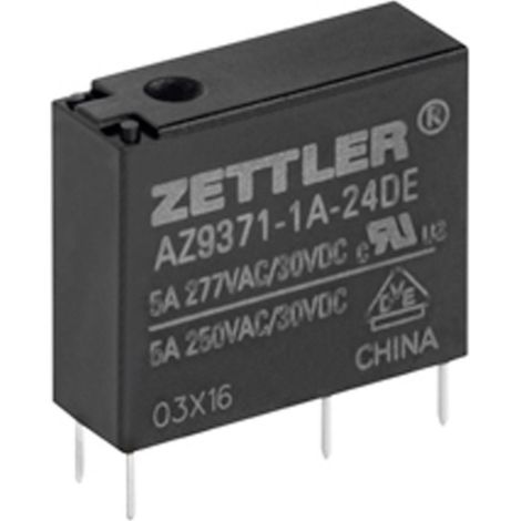 Zettler Electronics AZ9371-1A-12DE Printrelais 12 V/DC 5 1 Schließer 1 St.