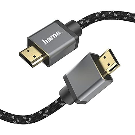 Cavo HDMI Hama Ultra High Speed 8K 48 Gbps, Metallo, 20 metri (1/4)