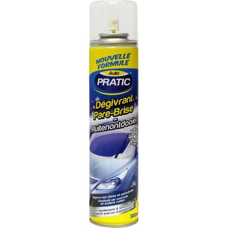 DEGIVRANT PARE-BRISE, VITRES, SERRURES, JOINTS - AEROSOL 300 ML