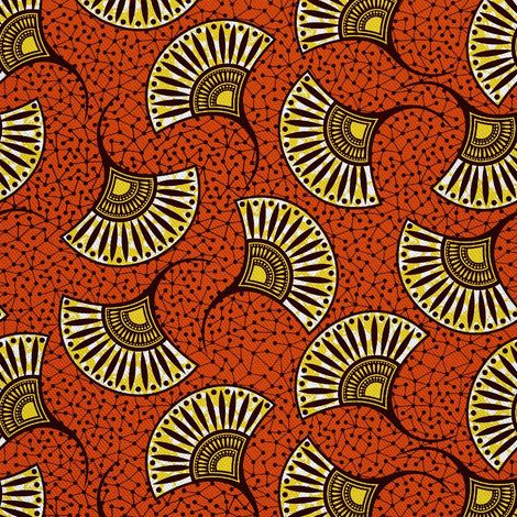 Telas decorativas para exteriores Oxford - motivo abstracto africano (1/5)