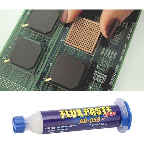 Bleifreie, umweltfreundliche Lötpaste AD-559, 10 cm³ (1/5)