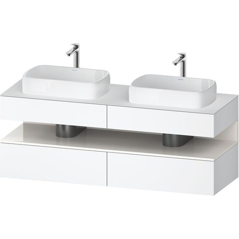 Duravit Collection One Meuble sous-vasque sur console, 2 tiroirs, (1/2)