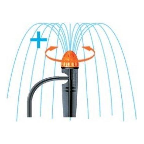 Emisor de riego por goteo Claber 91228 caudal ajustable 0-40 l/h (1/3)