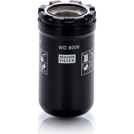 Filtro hidr谩ulico MANN-FILTER WD8006