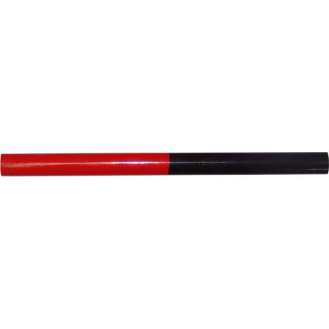 Crayon de menuisier en pierre bicolore 18 cm