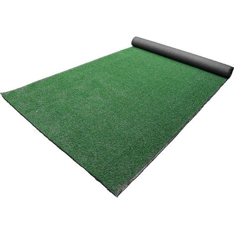 Tapis de golf en gazon artificiel, 50 x 50 cm, vert foncé (1/5)