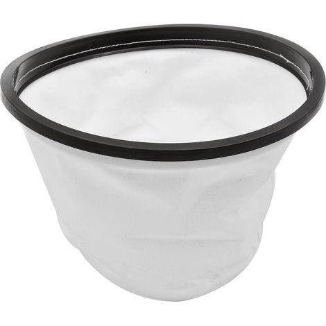 Sac filtre en coton renforcé de 285 mm pour aspirateurs industriels de 25 L