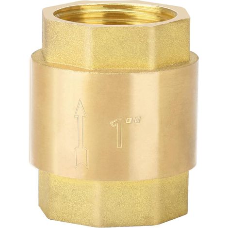 Universal Check Valve - Brass return valve Stainless Steel and Waterproof return valve (1) (1/5)