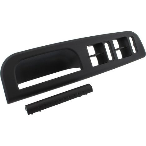 Manija de puerta delantera izquierda negra para VW Passat B5 96-05, 4 cristales + cubierta. (1/2)
