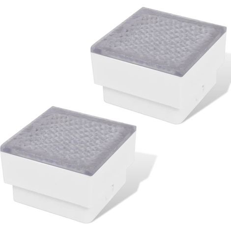 Lampes enterrées à LED 2 pcs 100x100x68 mm (1/5)
