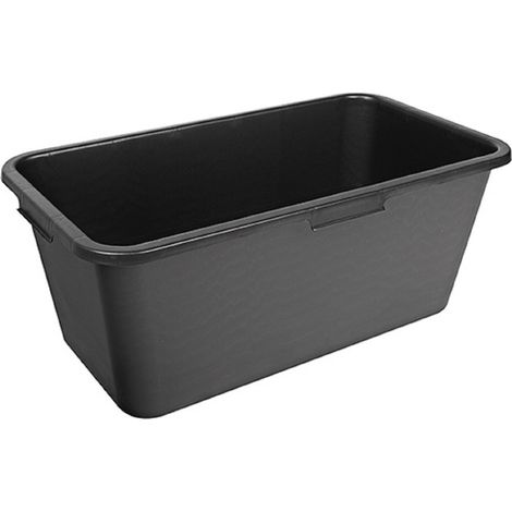 Caja de mortero 65L negro