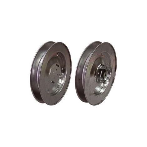 PULEGGIA CON FORO CIECO PER ASSE IN LEGNO  ø mm.220