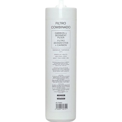 Cartouche Filtre Sédiment Et Charbon Actif Pour Distributeur D'eau Osmose (1/5)