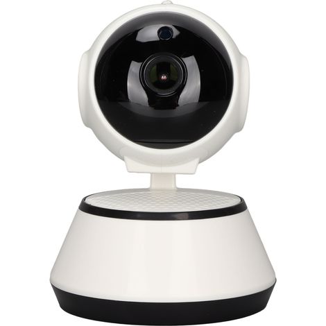 Caméra WiFi Intérieure pour Surveillance Bébé et Animaux Domestiques, Double Audio, Alimentation Secteur UE 100-240V