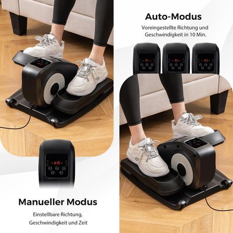 Ellittica elettrica da scrivania per anziani, dispositivo fitness silenzioso