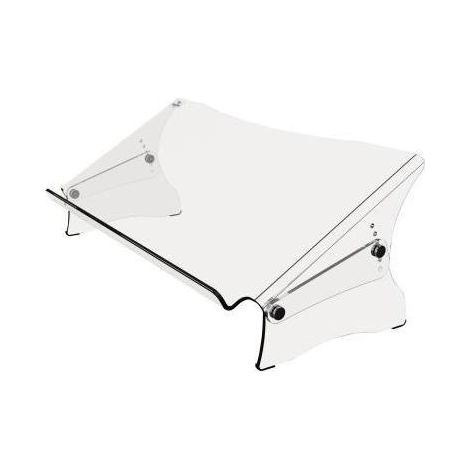 Konzepthalter Addit ErgoDoc® DIN A3 höhenverstellbar mit Neigungsverstellung ohne verstellbaren Zeilenzeiger Acryl transparent (1/2)