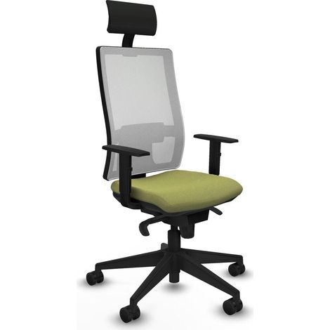 Piqueras y Crespo Horna Chaise de bureau verte confortable (1/3)