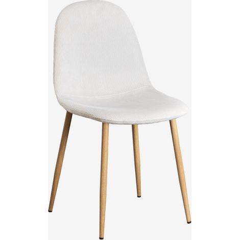 Sedia da pranzo imbottita Glamm SKLUM         Legno naturale   