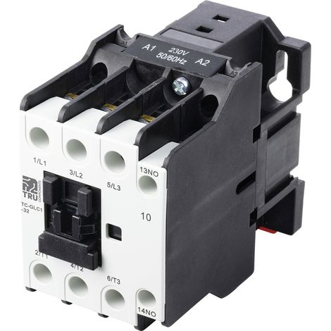 TRU COMPONENTS TC-GLC1-32 230V Schütz 3 Schließer 15 kW 230 V/AC 32 A 1 St. (1/4)