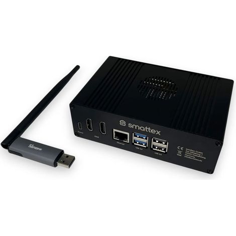 Home Assistant Black Plug & Play Set, Raspberry Pi 5, 4 GB RAM, 128 GB SSD