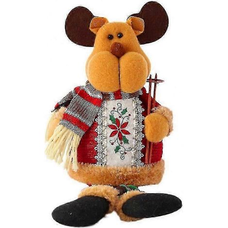 Peluche de Noël, Décoration de Noël, Ornements de Noël, Décorations de Noël de dessin animé (1/4)