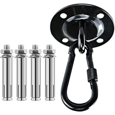 Crochet de Plafond en Acier Inoxydable, Suspension pour Fauteuil Suspendu, Crochet de Fixation Murale pour Hamac Suspendu (1/5)